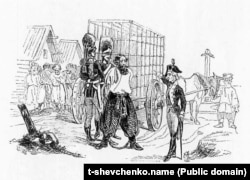 Т. Г. Шевченко. Суворов відправляє Пугачова до Москви [1841, кінець – 1842, початок. С.-Петербург]