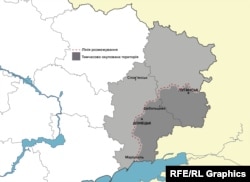 Лінія розмежування за станом на сьогодні