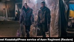 "Азовсталдагы" жарадар болгон жоокерлер, 10-май 2022-жыл.