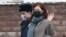 Kira Yarmysh arrives at a court hearing in Moscow in March.