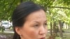 Kazakhstan - Armangul Kapasheva, the president of Public Fund "Tagdyr", the wife of the stolen top-manager of "Nurbank" Zholdas Temiraliev. Almaty, 15Sep2009