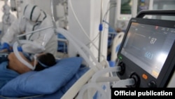 Одна из больниц в Кыргызстане для пациентов с COVID-19. Иллюстративное фото. 