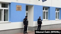 Босанска-Крупа шаарындагы полиция бекети. 