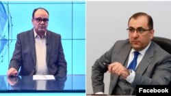 Կարեն Բեքարյանը և Արա Սաղաթելյանը
