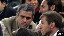 Жозе Моуринью и Роман Абрамович