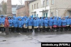 Зьняволеныя гомельскай жаночай калёніі, архіўнае фота