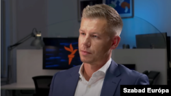 Лідер угорської опозиції Петер Мадьяр у розмові з Радіо Свобода у Будапешті 13 жовтня 2025 року