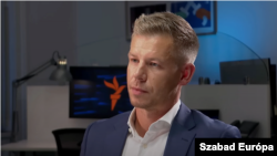 Петер Мадьяр в будапештском офисе РСЕ/РС