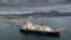 The tanker Sun Arrows loads its cargo of liquefied natural gas from the Sakhalin-2 project in the port of Prigorodnoye, Russia, in October 2021. 