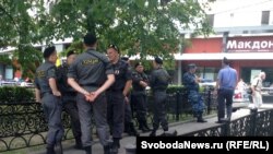 Полиция с утра ждет участников митинга, запланированного на 19 часов