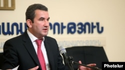 Председатель Государственной комиссии по защите экономической конкуренции Армении Артак Шабоян 