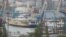 Керченский морской торговый порт. Апрель 2017 года