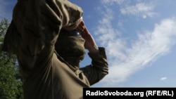 Аеророзвідник під час роботи у районі Світлодарської дуги