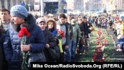Майдан Незалежності, 24 лютого 2014 року