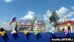 Омскида балалар Сабантуе