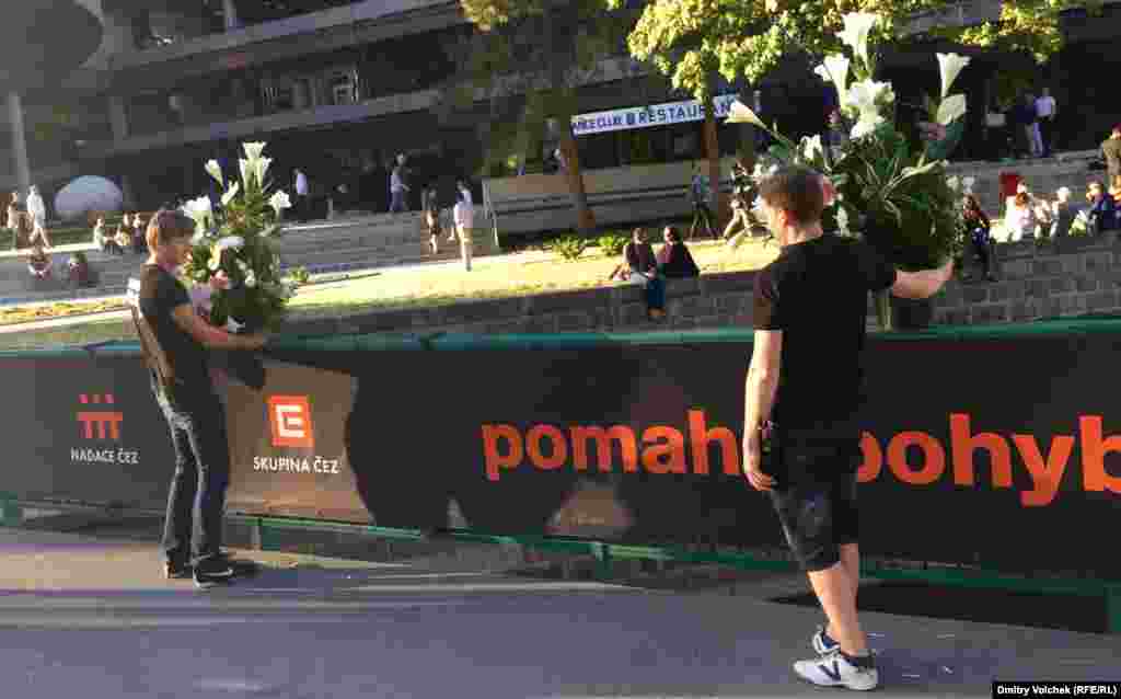 Доставка цветов для церемонии вручения наград