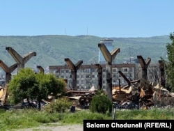 Сгоревший рынок