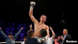 Казахстанский боксёр Геннадий Головкин