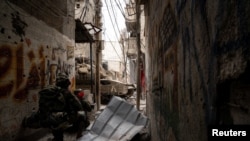 Իսրայելցի զինվորը Գազայի հատվածում, 23 նոյեմբերի, 2023թ.