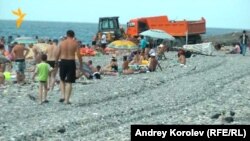 Сочинские пляжи сегодня