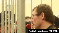 Екс-міністр внутрішніх справ Юрій Луценко під час судового засідання