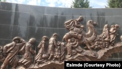 Үркүндүн курмандыктарына арналган мемориал. Каракол шаары. 