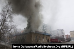 Микрорайон «Восточный» после обстрела. Мариуполь, 24 января 2015 года