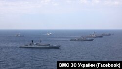 Украина. SeaBreeze-2020 аскер-деңиз машыгуулары. Одесса. 