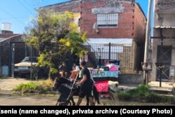 На вуліцы Буэнас-Айрэсу