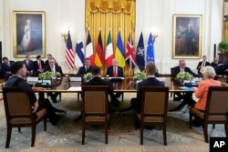 Падчас перамоваў у Белым доме