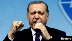 Прэзыдэнт Турэччыны Рэджэп Таіп Эрдаган 