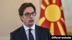 President Stevo Pendarovski (file photo)