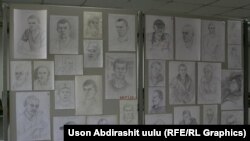 Аскаров тарткан сүрөттөр.