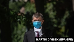 Չեխիայի վարչապետ Անդրեյ Բաբիշ, Պրահա, 3-ը հունիսի, 2020թ.