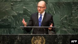 Виступ прем’єр-міністра Арсенія Яценюка на сесії Генеральної асамблеї ООН, 24 вересня 2014 року