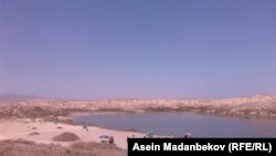Тоңдогу Туздуу көл.
