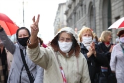 Калёна рушыла па праспэкце Незалежнасьці