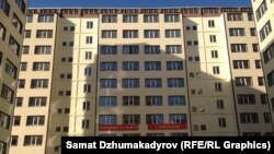 Көп кабаттуу үйдүн тышкы көрүнүшү