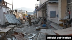 Պատերազմից ժամանակ եղած շենքի ավերածություններ Լեռնային Ղարաբաղում, արխիվ