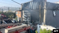 آتش سوزی در انبار عطر در ترکیه