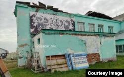 Татарск, школа №5, вид сзади