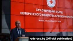 Дзьмітры Шаўцоў, Генэральны сакратар Беларускага Чырвонага Крыжа, архіўнае фота