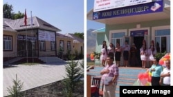 Новые школы в селе Чолпон и Кунгей.
