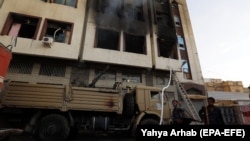 Резиденция бывшего президента Йемена Али Абдаллы Салеха, 4 декабря 2017 года