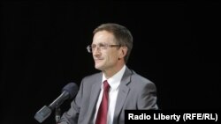 Николай Левичев в студии Радио Свобода