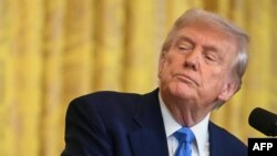 Кошмо Штаттардын президенти Дональд Трамп. 24-февраль, 2025-жыл. Ак үй.