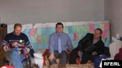 Вернікі царквы "Новае жыцьцё" падчас галадоўкі ў кастрычніку 2006 году