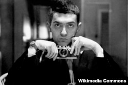 Stanley Kubrick gənclik illərində.