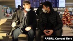 Чары Кулиев жана Айбек Махкамов.