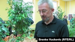 Nebojša Milosavljević, sa izložbe gljiva u Kragujevcu, foto: Branko Vučković